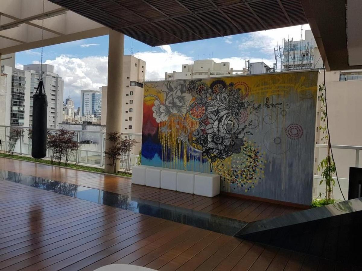 Studio Augusta C/ Vaga De Garagem Internet Alta Velocidade Cd809 São Paulo Buitenkant foto