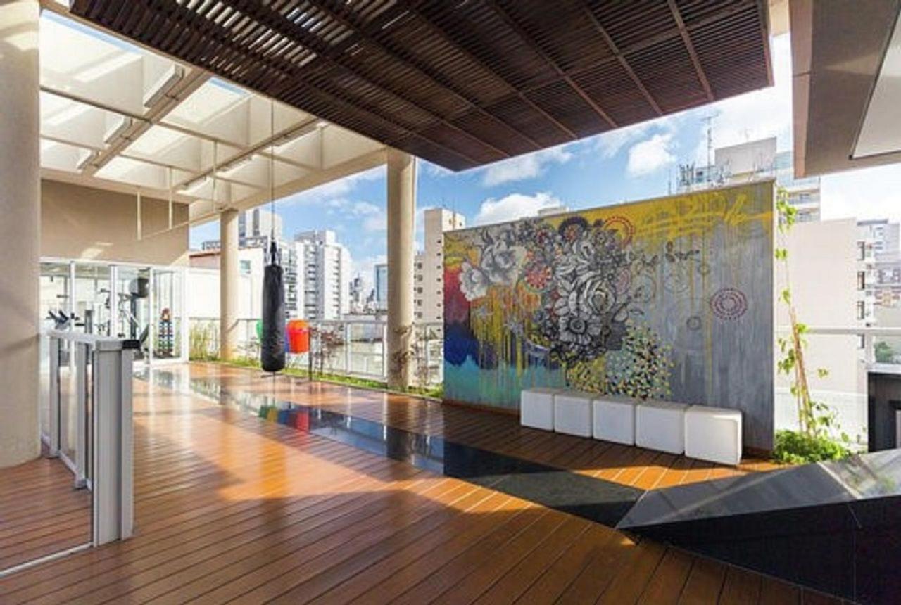 Studio Augusta C/ Vaga De Garagem Internet Alta Velocidade Cd809 São Paulo Buitenkant foto